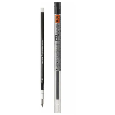 Image de Mitsubishi Pencil Uni-ball Recharge gel Signo pour stylos Style Fit • 0,5 mm • Noir [UMR-109-05]