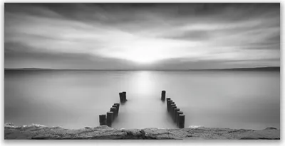 Produktbild von Glasbilder 140x70 Wandbild Druck auf Glas Meer Landschaft