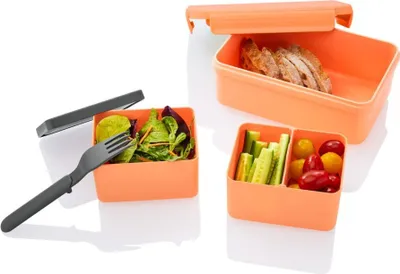 Produktbild von ERNESTO® Lunchbox, 1 l, mit Trennwand