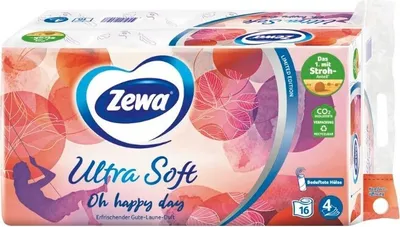 Produktbild von Zewa, Ultra Soft, Toilettenpapier, 16 Rollen