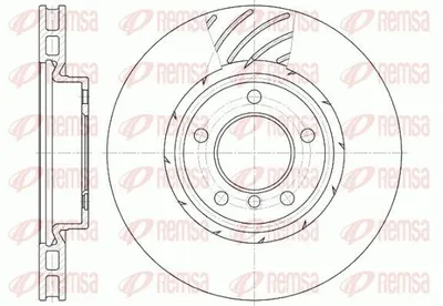 Produktbild von REMSA Bremsscheibe Vorne für BMW 3 Limousine (E36) 315mm 6508.11