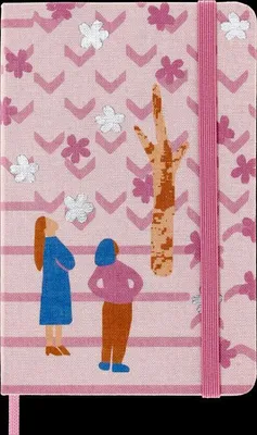 Immagine prodotto di Moleskine, quaderno – Sakura Pocket/A6, righe, copertina in tessuto, confezione da due