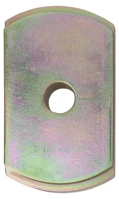 Immagine prodotto di Piastra adattatore, Ø interno 119 mm, Ø esterno 130 mm