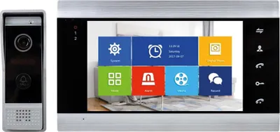 Produktbild von Pni Safehome Pt720mw Intelligente Video-gegensprechanlage Schwarz,Silber Schwarz,Silber One Size