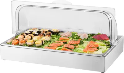 Produktbild von Countertop Food Serving Display Container Condiment Dispenser with Lid