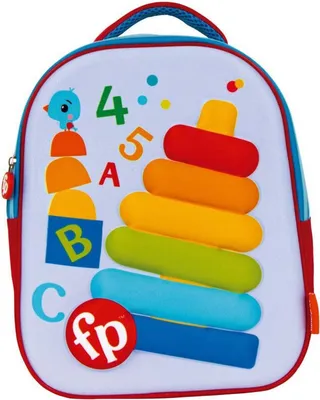 Immagine prodotto di Fisher Price 3d 26x32x10 Cm Zaino Multicolore Multicolore Taglia Unica