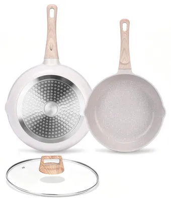 Obrázok produktu pre Keramická panvica 24 cm a 28 cm - nepriľnavý povrch, vhodná pre všetky zdroje tepla