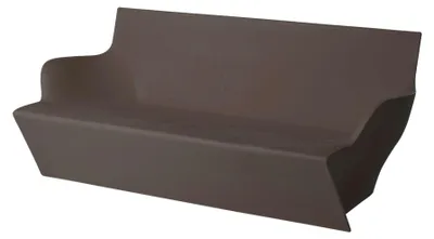 Produktbild von Moderner 2-Sitzer Garten-Außensofa Kami Yon Slide Design - Braun