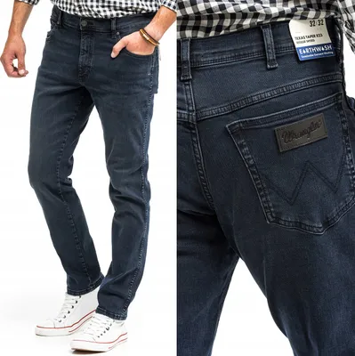 Immagine prodotto di WRANGLER, Jeanshosen per bambini, vestibilità dritta, TEXAS TAPER, W31 L32, Blau, Jeans, baggyjeans, buggy