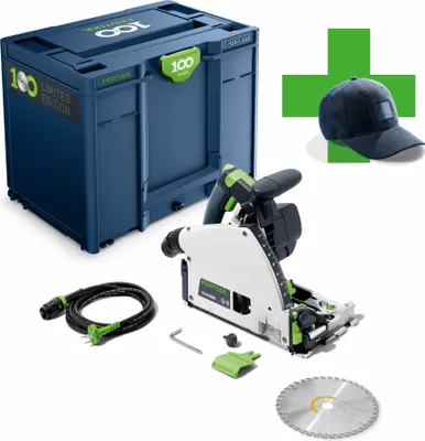 Obrázok produktu pre Festool TS 60 KEBQ-Plus 100Y Limitovaná edícia ponornej píly + 100-ročný kryt zdarma*578214