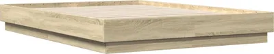 Produktbild von Bettgestell Sonoma-Eiche 140x200 cm Holzwerkstoff