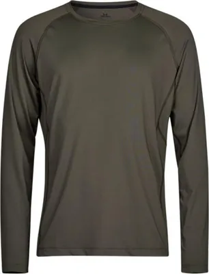 Produktbild von Tee Jays 7022 | Long Sleeve CoolDry Tee XS bis 3XL - Farbe: Deep Green - Größe: 3XL