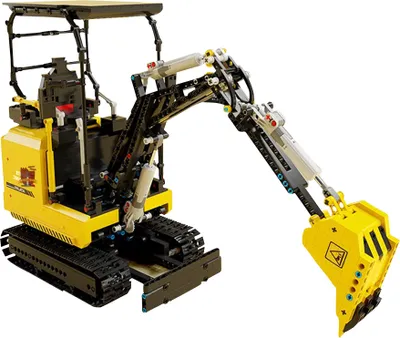Produktbild von Happy Build YC-22006 Bagger ferngesteuert Klemmbausteine 1718+pcs Spielzeug Bausatz-NEU