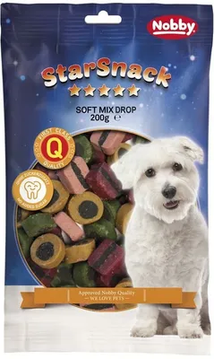 Produktbild von Nobby StarSnack Soft Mix "Drop" : 200g Inhalt: 200g