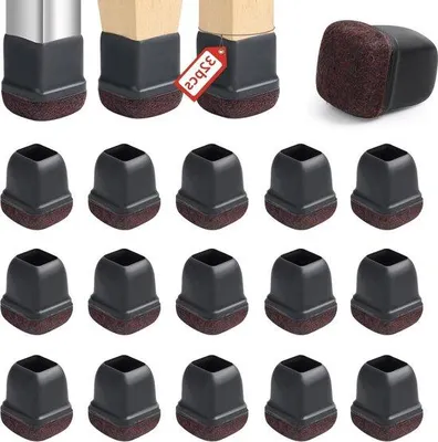 Produktbild von Famanu Möbelgleiter 16 Stück - Silikon-Fußschoner für Stuhlbeine 1,8-2,5 cm - Schutz für Holzböden