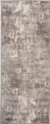 Immagine prodotto di Mazovia Tappeto Grafitová Astratto - Tappeto per soggiorno, camera da letto Adatto al riscaldamento a pavimento, Grigio - 80x250 cm