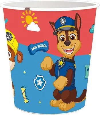 Zdjęcie produktu dla Pojemnik Łapa Patrol 5L,D.21Cm,Plastik,Niebieski