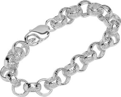 Produktbild von Armband 925 Sterling Silber 19cm Erbskette Herren designer Armbandkette exquisit