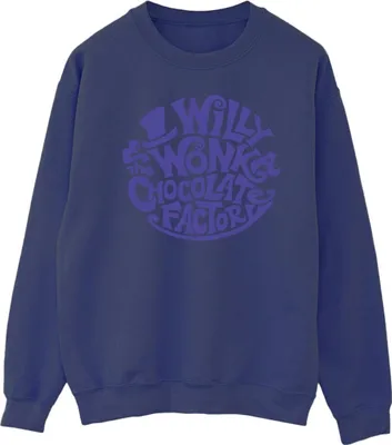 Produktbild von Willy Wonka & The Chocolate Factory - Sweatshirt für Herren BI50589 (L) (Marineblau)