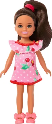 Image de Barbie Chelsea JJB35, poupée à la mode, pour filles, dès 3 ans, convient aux garçons et aux filles, 139 mm, multicolore
