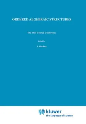 Produktbild von Ordered Algebraic Structures