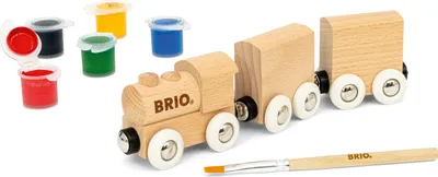 Obrázek produktu pro BRIO Paint Train, Vláček, 5 rok/roky, Dřevo, Dřevo
