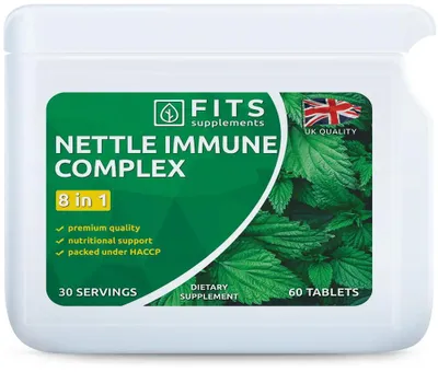 Image de Complexe immunitaire à l'ortie 8 en 1, 60 comprimés