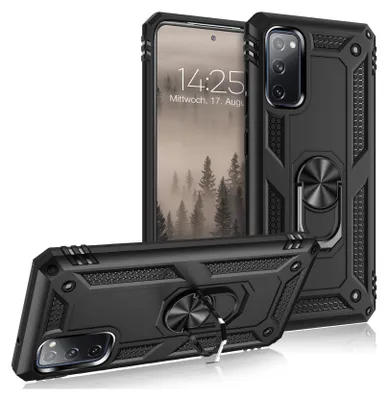 Produktbild von Armor Outdoor Handyhülle für Samsung Galaxy S20 FE Handy Panzer Case Cover Schutzhülle Farbe: Schwarz