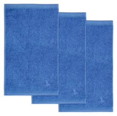 Produktbild von möve Superwuschel Gästetuch 30 x 50 cm aus 100% Baumwolle, cornflower 3er Set