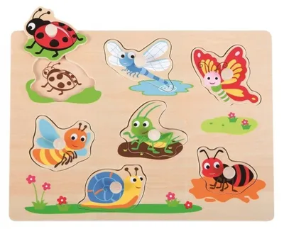 Immagine prodotto di Puzzle educativo Lelin - Amici della pozzanghera