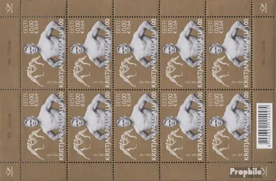 Produktbild von Briefmarken Estland 2008 Mi 607Klb Kleinbogen (kompl.Ausg.) postfrisch Palusalu