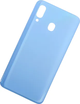 Produktbild von Für Samsung Galaxy A40 A405F Akkudeckel Back Cover Mit Kleber Blau Blue