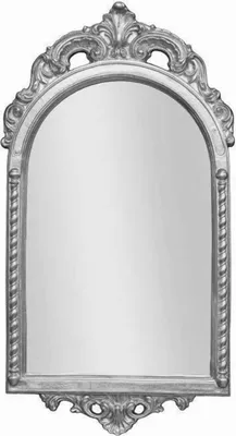 Produktbild von Casa Padrino Barock Spiegel Silber 51 x 5 x H. 93 cm - Eleganter Wandspiegel im Barockstil - Barock Möbel