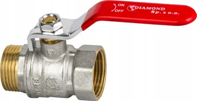 Immagine prodotto di Valvola a sfera 1" IG-AG Rubinetto con premistoppa Ottone
