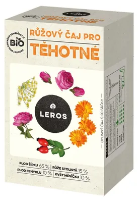Obrázek produktu pro Čaj pro těhotnérůžový Leros 20 ks