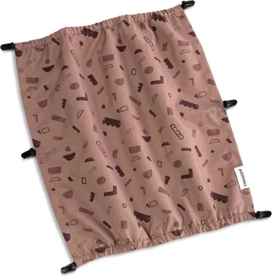 Produktbild von CROOZER Sonnenschutz für Kid 2 Modelle - Kraams Kollektion, Farbe:Red Patterned