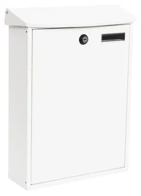Image de DECAYEUX TURIN boîte aux lettres blanche RAL 9016 365x275x100mm