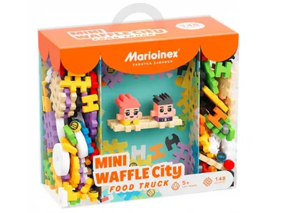 Obrázok produktu pre Marioinex Mini City Waffle Food Truck 148 EL 5+