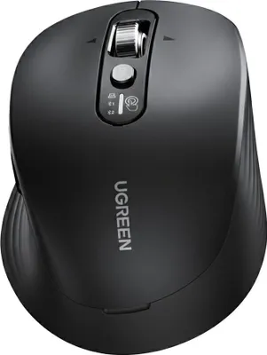 Obrázok produktu pre Bezdrôtová ergonomická myš, Bluetooth, 2,4 GHz USB-A, 5000 DPI, Ugreen M752, čierna