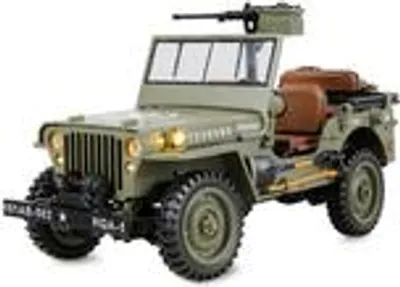Image de AMEWI 22737 Amewi Jeep Willys MB Scale Crawler 4WD 1:14 RTR grün     14+