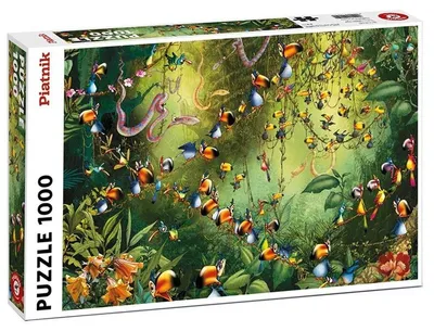 Obrázek produktu pro Puzzle 1000 elementów Tukany w dżungli Ruyer