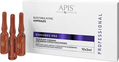 Zdjęcie produktu dla Apis Exosomes Pro Biostymulujące ampułki z roślinnymi egzosomami, 10 x 3 ml