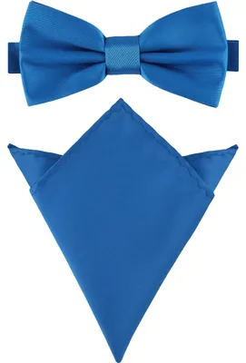 Produktbild von Ladeheid Herren Schmale Fliege & Einstecktuch Set M/P (12cm x 6cm, 22cm x 22cm)