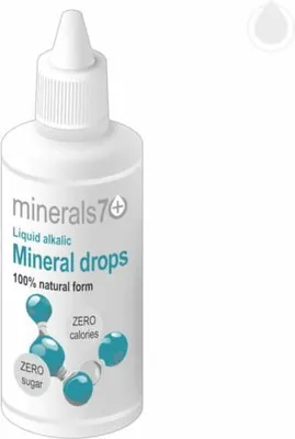 Produktbild von Mineralientropfen flüssig 100 ml basisch MINERALS7+