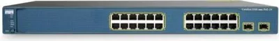 Zdjęcie produktu dla Cisco Catalyst 3560-24PS-S-RF, zarządzalny przełącznik sieciowy, 100Base-TX, 10Base-T, IEEE 802.1D, IEEE 802.1p, IEEE 802.1s, IEEE 802.1w, IEEE 802.1x, IEEE 802.3, IEEE 802.3ab, IEEE 802.3ad, IEE, 12000 wpisów, 32 Gb/s, 10/100 Mb/s