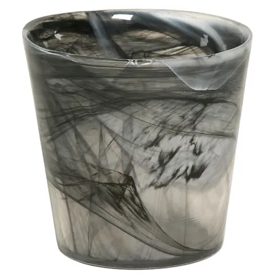 Produktbild von Orchideen Übertopf aus Glas Ø 16 cm - H 15 cm - Orchideentopf Blumentopf Orchideenübertopf Blumenübertopf für Orchideen
