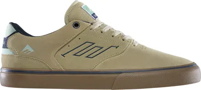 Produktbild von Emerica Herren Skateschuh The Low Vulc, Größe Schuhe:41.5, Farben:tan/blue/green