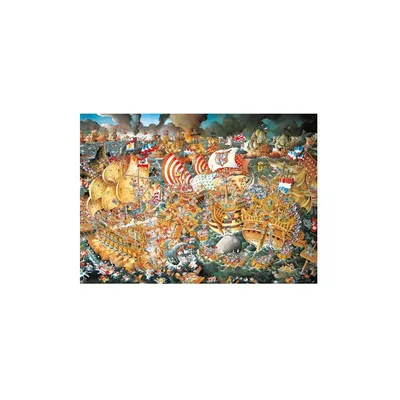 Immagine prodotto di Puzzle HEYE Battaglia di Trafalgar 2000 pezzi