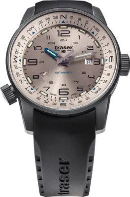 Produktbild von Traser Herrenuhr TS-110455 schwarz