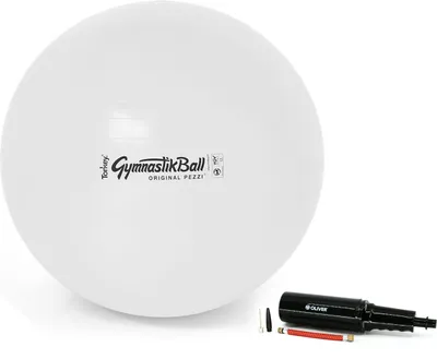 Produktbild von Original Pezzi® Gymnastikball STANDARD m. Pumpe - weiß